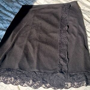 Kenneth Cole black skirt with lace.